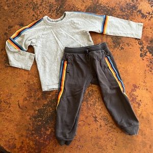 Tea Collection long sleeve tee and matching pants